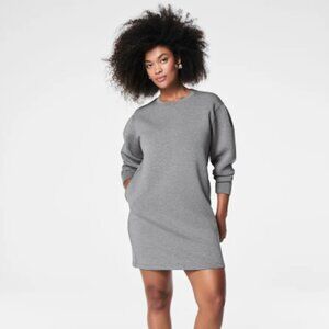 NWT Spanx Air Essentials Long Sleeve Crewneck Mini Dress